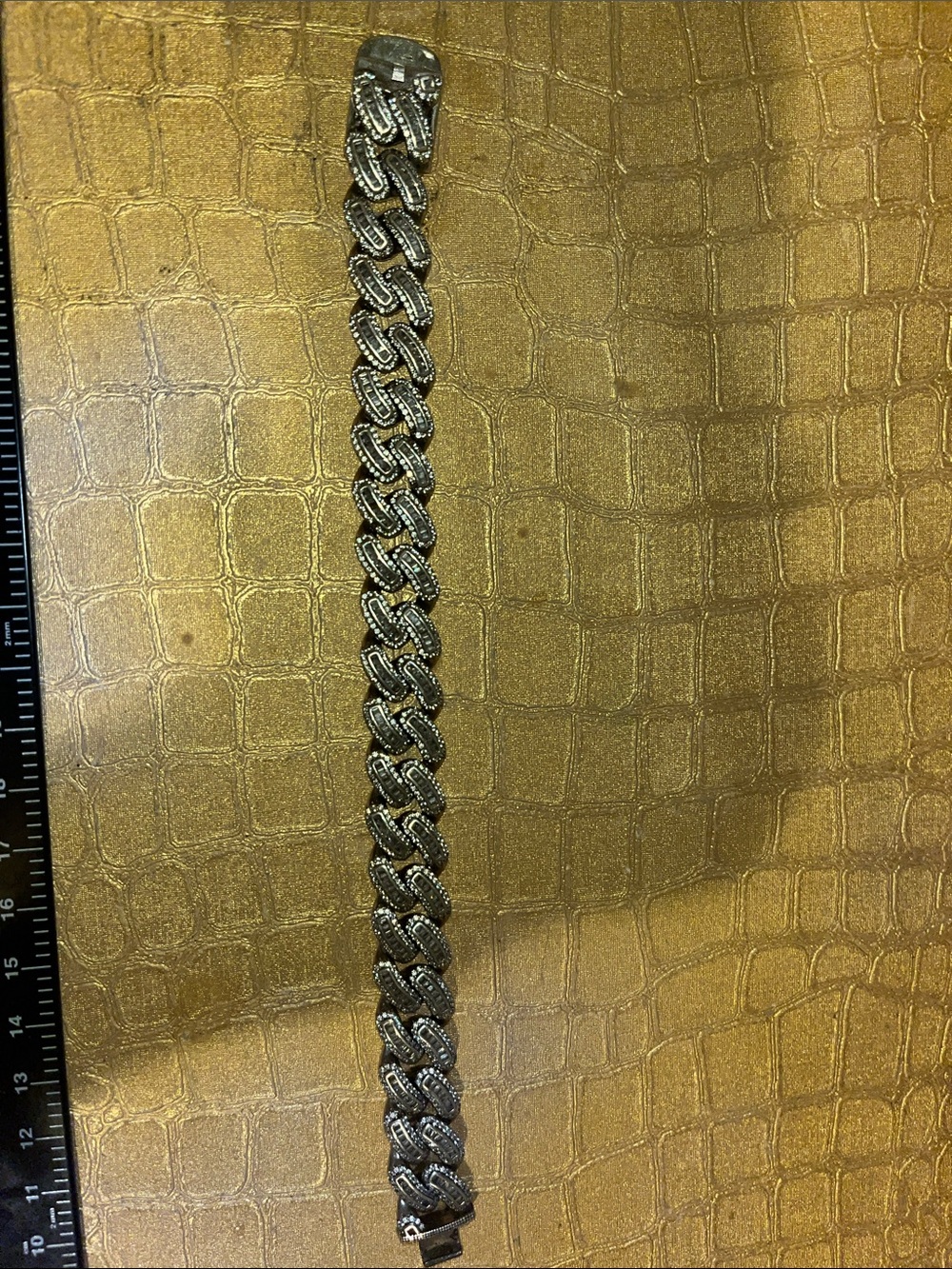Cuban link bracelet